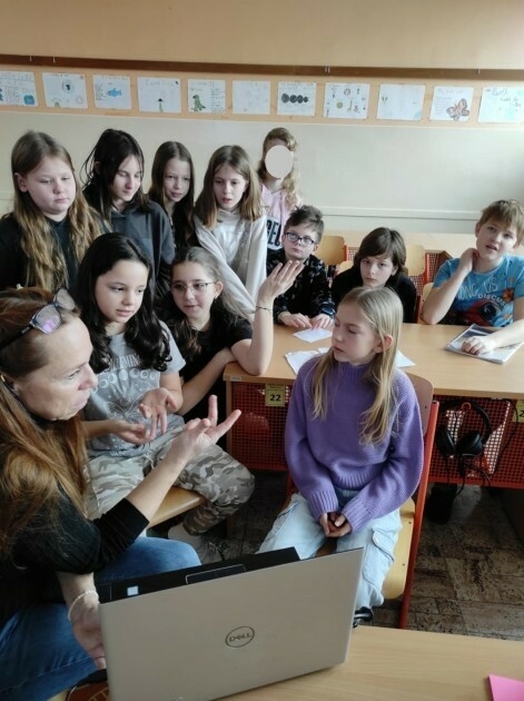 První kontakt s našimi rumunskými kamarády!  