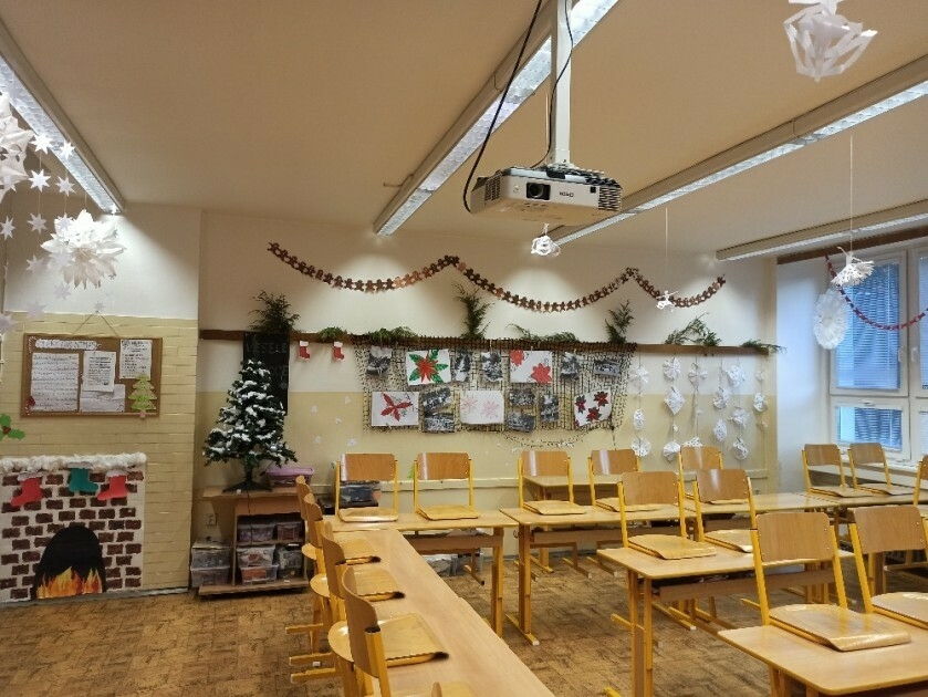 Soutěž o nejlepší adventní výzdobu na 2. stupni